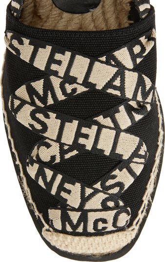 【送料&関税込】Stella McCartney Gaia Black Espadrilles Stella McCartney Gaia Platform Espadrilles | Black | FARFETCH