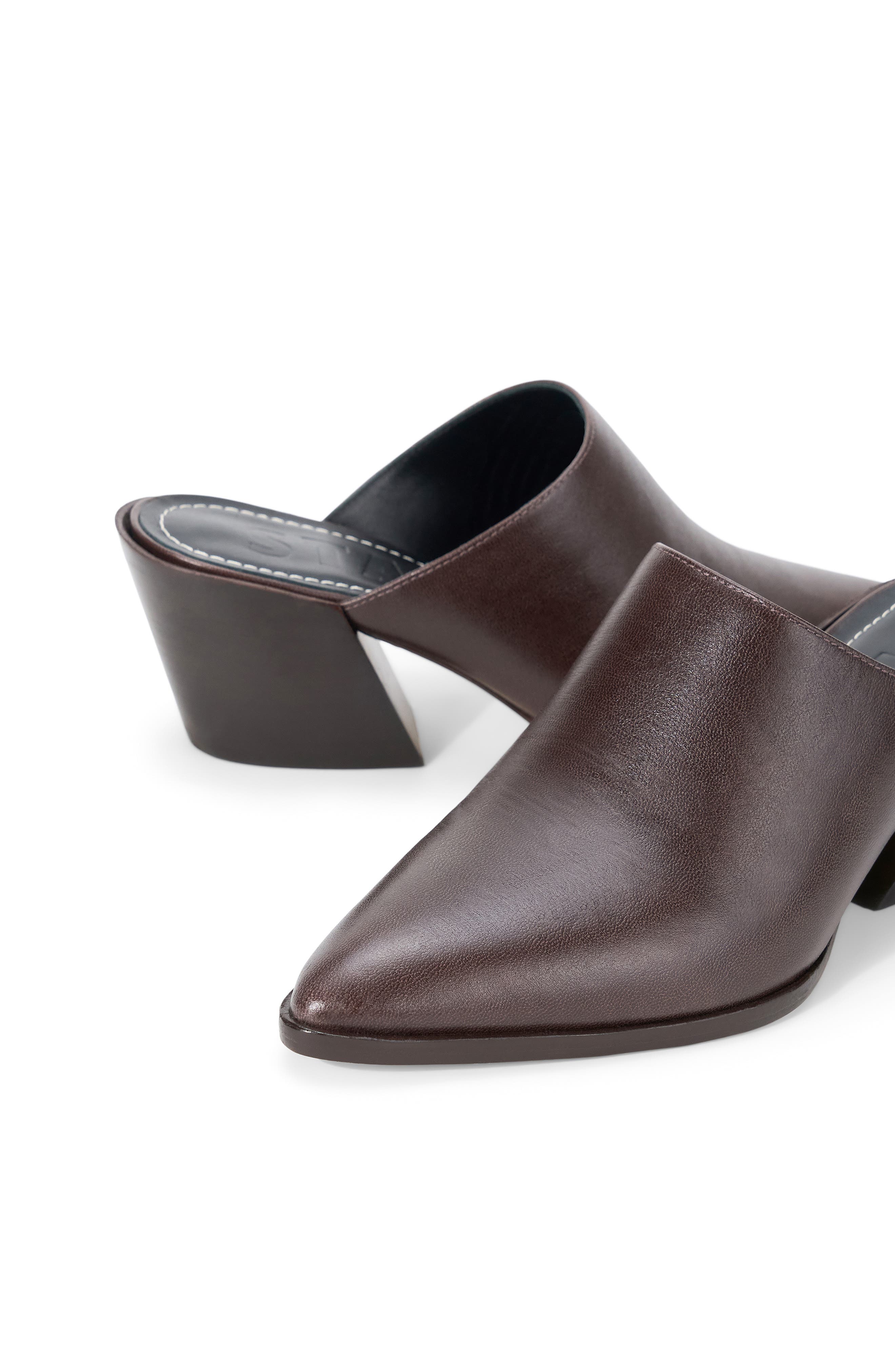 STAUD Austen Mule, Alternate, color, Espresso