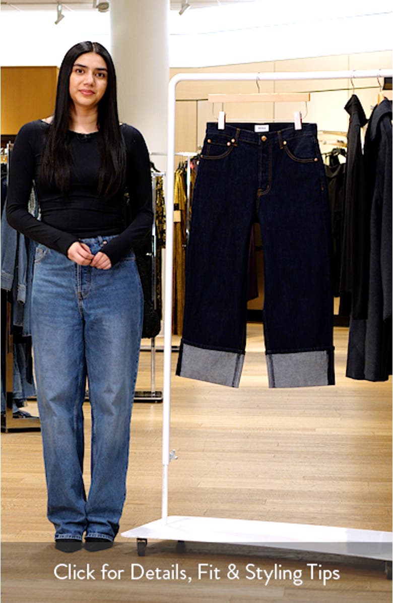 Ryder High Waist Straight Leg Jeans, sales video thumbnail