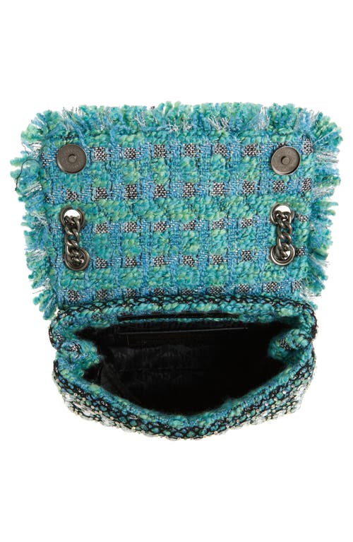 Kurt Geiger London Mini Kensington Tweed Convertible Crossbody Bag