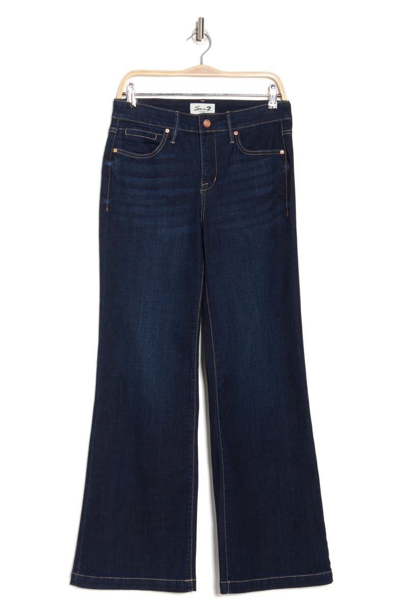 Seven7 Bella Wide Leg Jeans, Alternate, color, Quebec