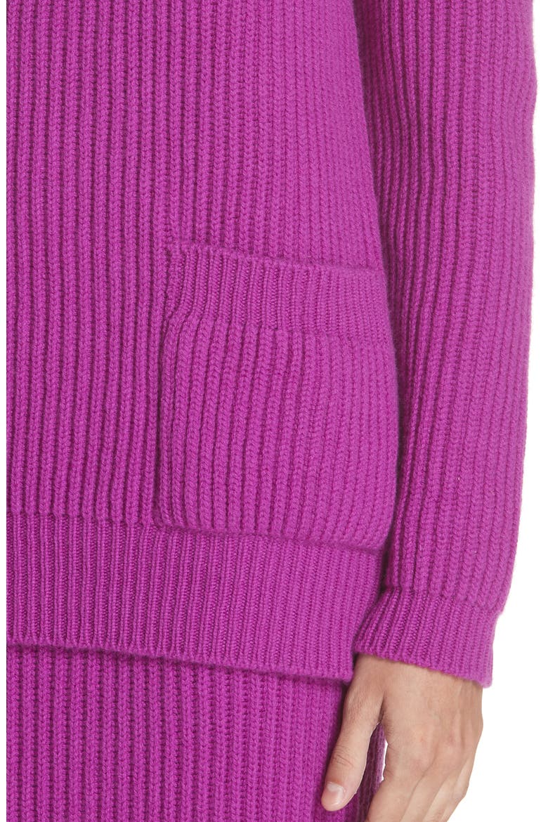 Wool & Cashmere Sweater, Alternate, color, MAGENTA