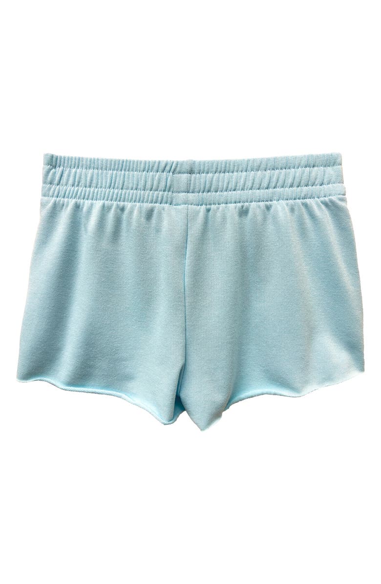 Suzette Collection Kids' Brushed Soft Cloud Pull-On Shorts, Alternate, color, Baby Blue