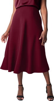 Jessica London Bi Stretch Swing Skirt