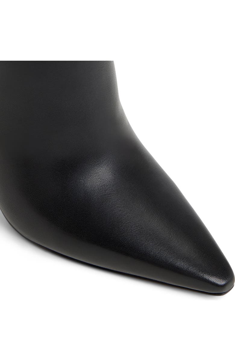 ALDO Guavaberry Pointed Toe Bootie, Alternate, color, Black