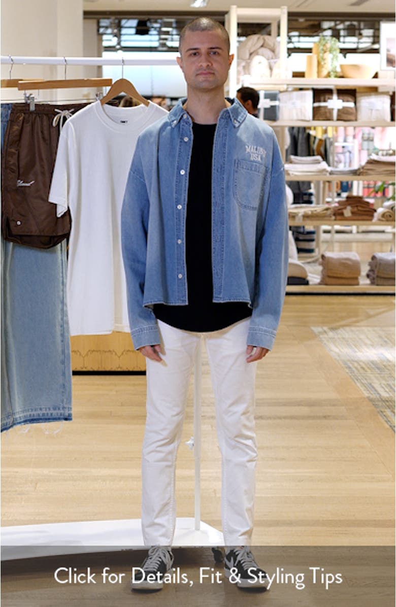 Denim Button-Down Shirt, sales video thumbnail