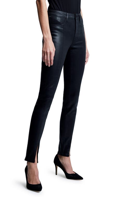 L'agence Lagence Jyothi High Rise Skinny Jeans In Black