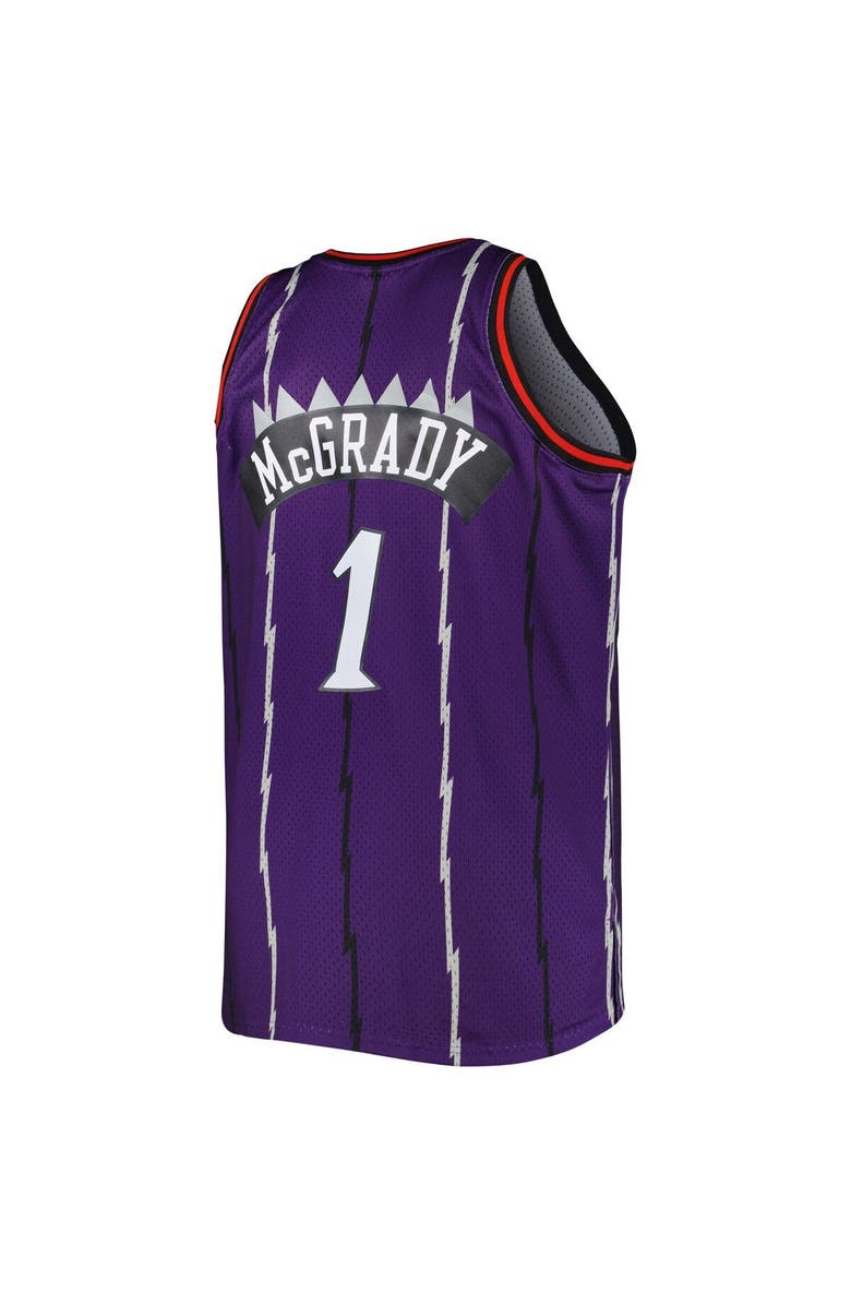 Mitchell & Ness Men's Mitchell & Ness Tracy McGrady Purple Toronto Raptors Big & Tall Hardwood Classics 1998/99 Swingman Jersey, Alternate, color, Purple