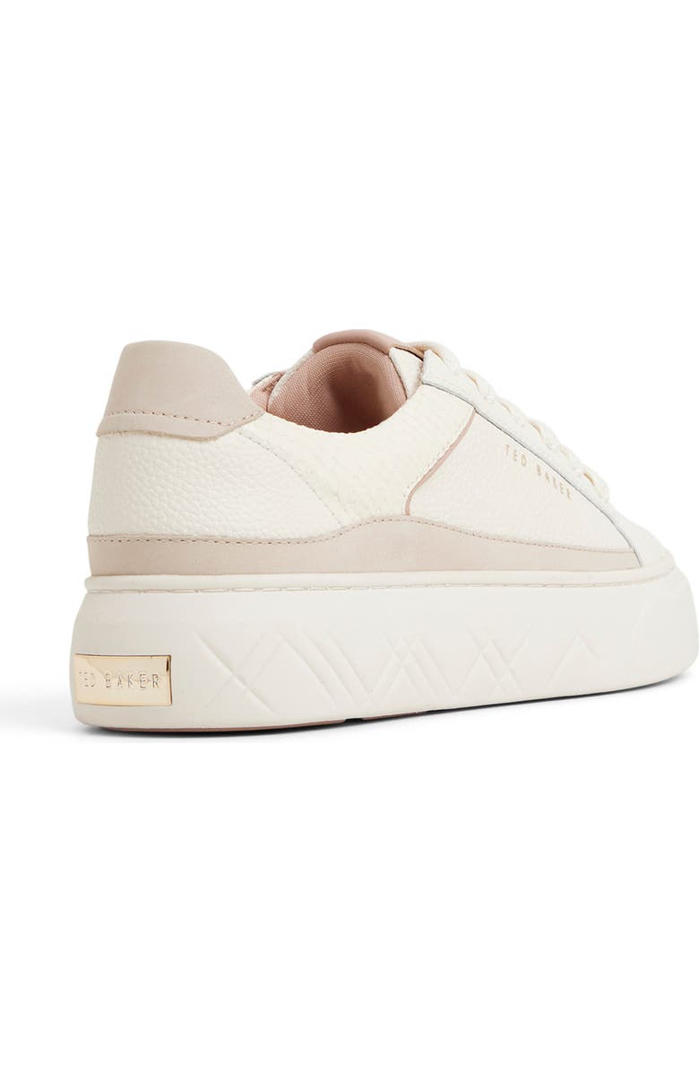 Ted Baker London Adison Platform Sneaker, Alternate, color, Ivory Multi