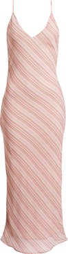 Bella Venice The Jordan Stripe Maxi Slipdress