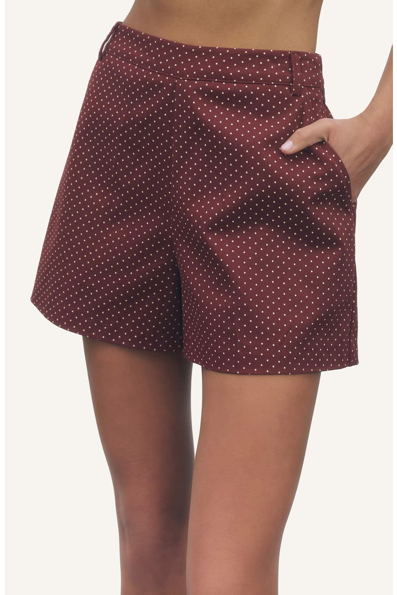Lori Polka Dot Shorts, Alternate, color, BERRY SAND