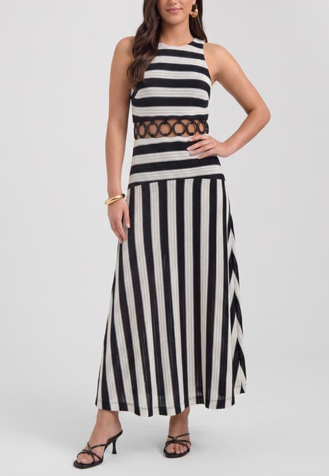 Daphne Halter Neck Midi Dress