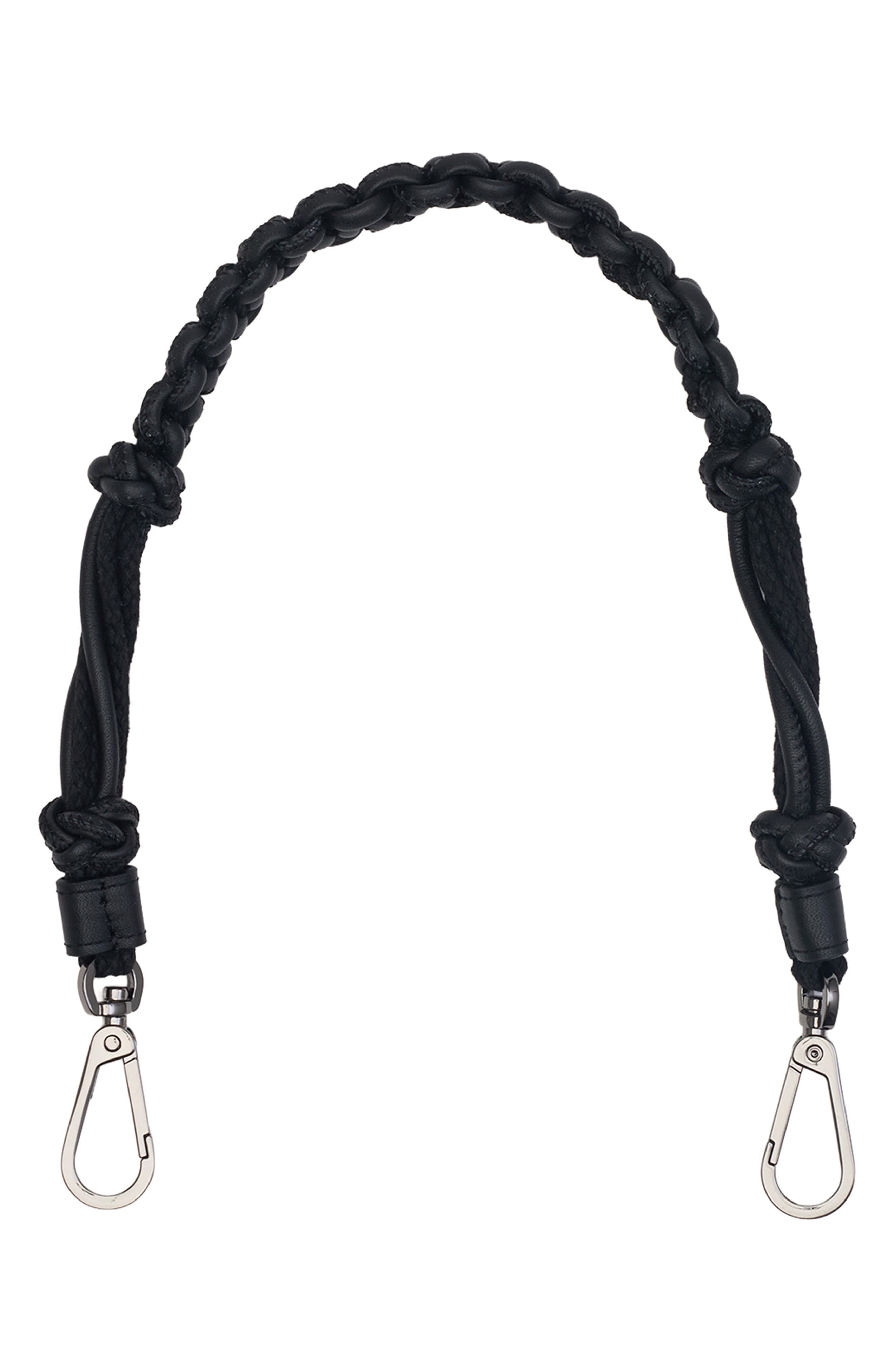 HAMMITT Short Knotted Leather Strap, Main, color, 