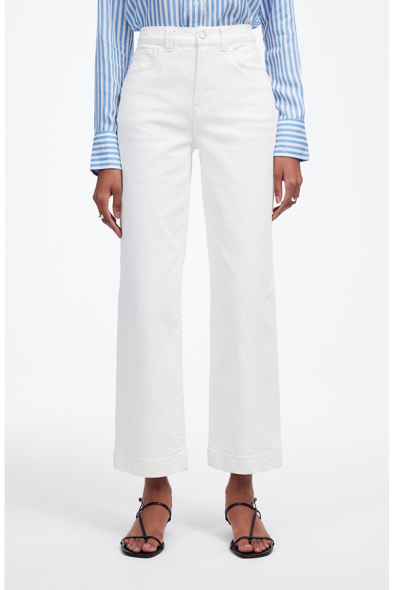 The Perfect Vintage Wide Leg Crop Jeans, Main, color, TILE WHITE