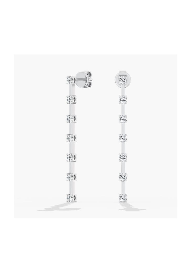 Small Orbit Drop Lab Diamond in 14K Gold, Main, color, White Gold
