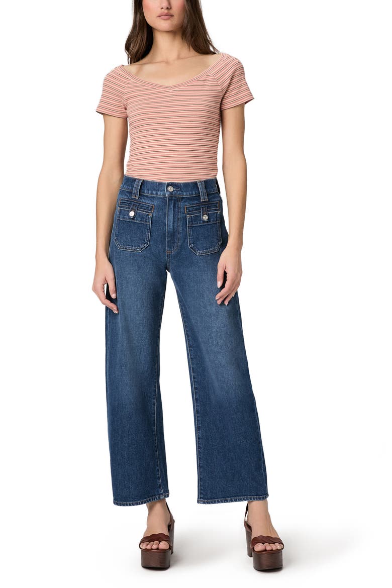 Leita Top, Alternate, color, PEACH TEA MULTI