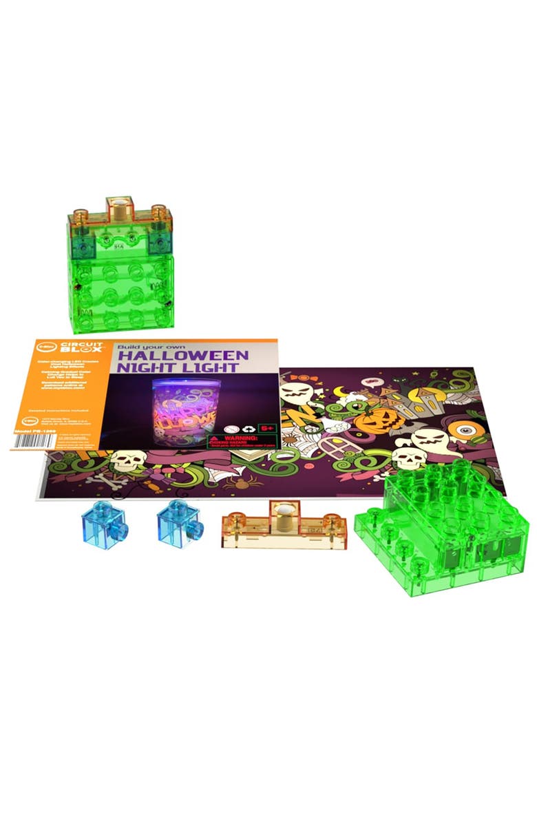E-Blox Power Blox Byo Holiday Night Light Halloween, Alternate, color, Multicolored