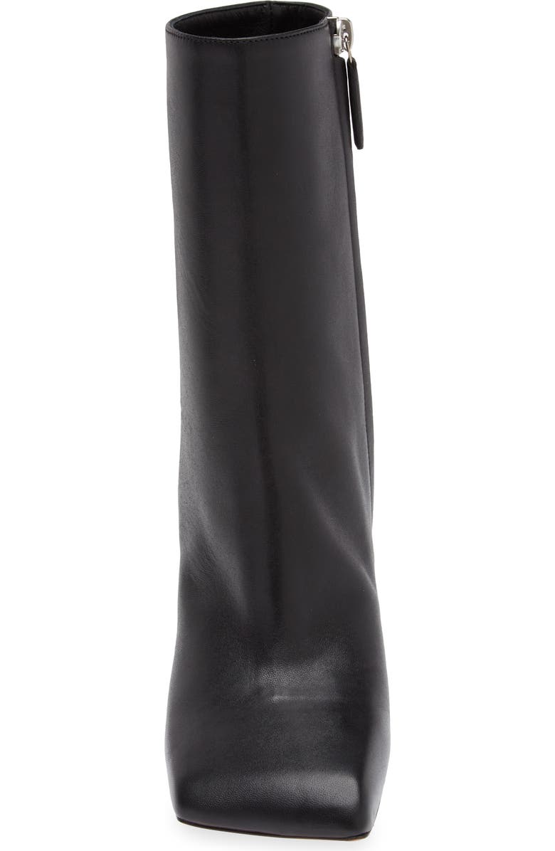 Amina Muaddi Marine Square Toe Bootie, Alternate, color,