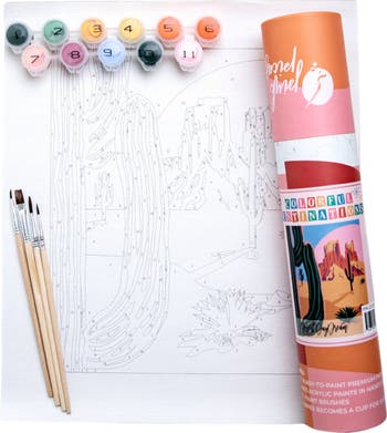 Desert Daydream Paint-by-Numbers Kit