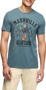 Lucky Brand Nashville Guitars Graphic Tee