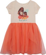 Disney Moana Tulle Short Sleeve Tutu Dress