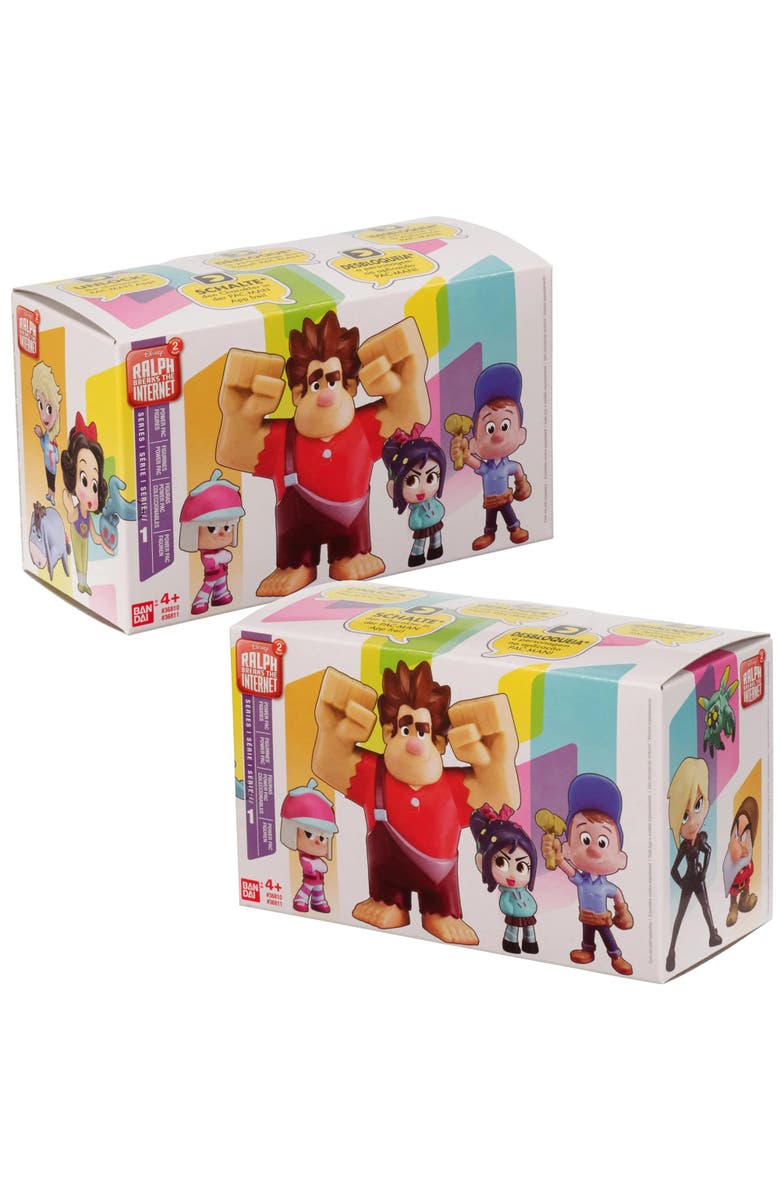 Bandai Namco Wreck it Ralph 2 Power Pack Mini Figures 2 Pack, Series 1 Blind Pack, Alternate, color, Multicolored