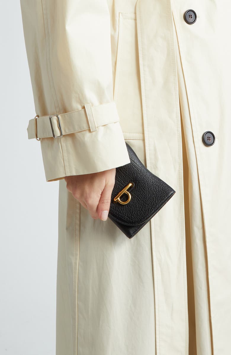 Burberry Rocking Horse Compact Wallet, Alternate, color, 