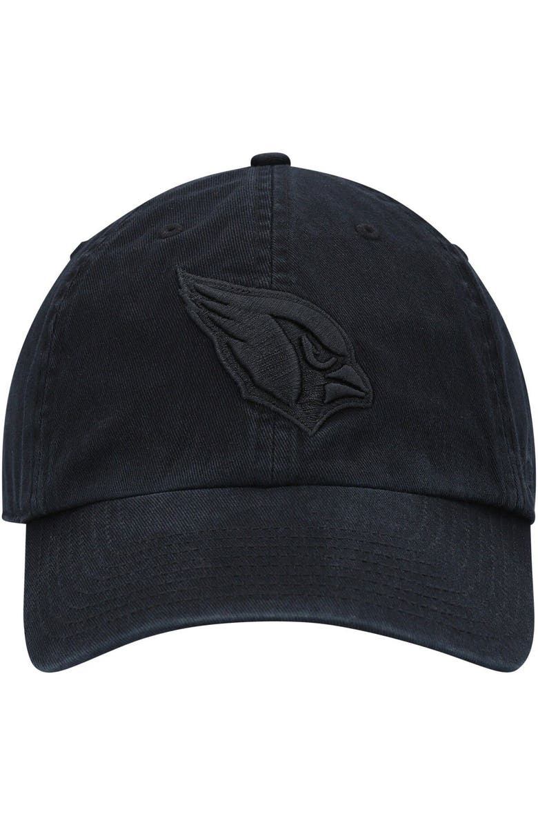 '47 Men's '47 Black Arizona Cardinals Team Tonal Clean Up Adjustable Hat, Alternate, color, Black