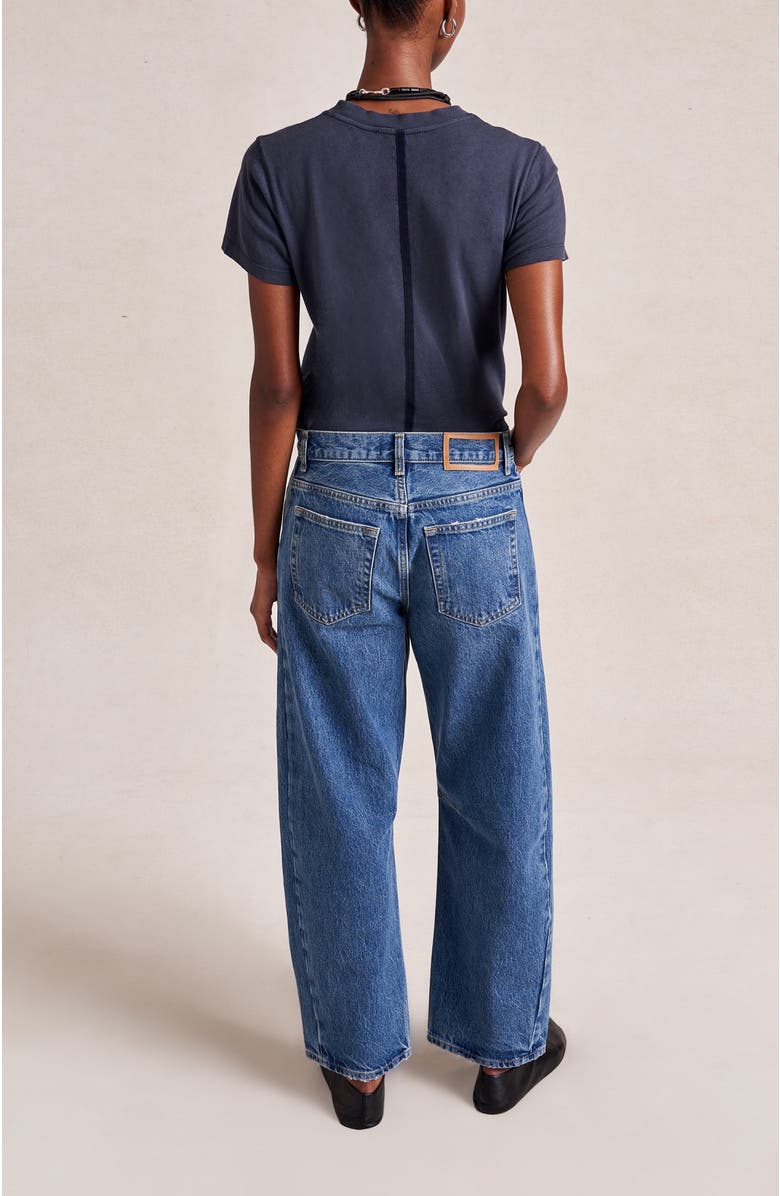 La Ligne Megalyn Mega Barrel Jean, Alternate, color, Walter