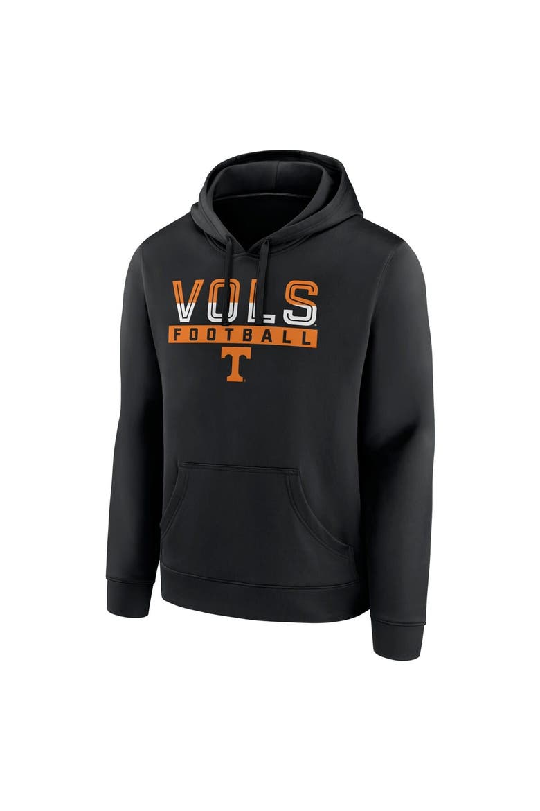 Men's Black Tennessee Volunteers  Pullover Hoodie, Alternate, color, Black