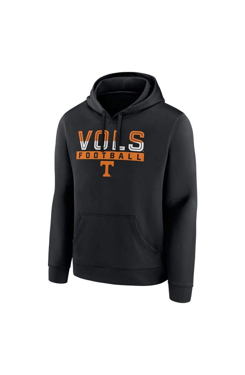 Fanatics MTO Label Men's Black Tennessee Volunteers  Pullover Hoodie, Alternate, color, Black