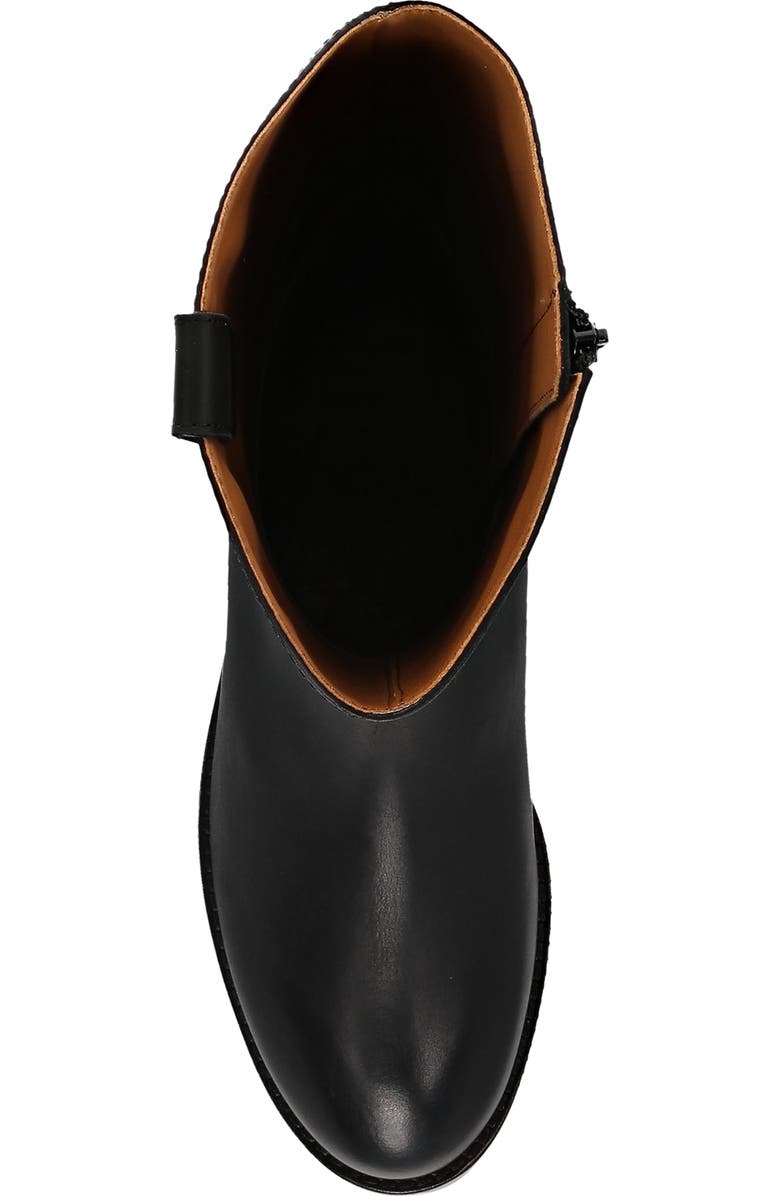 Frye Melissa Button Tall Boot, Alternate, color, Black