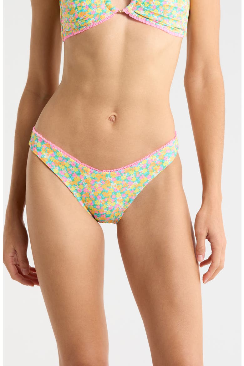 Decorative Minimalist Bikini Bottoms, Main, color, HULA HONEY
