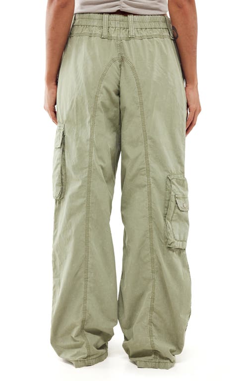 Shop Bdg Urban Outfitters Y2k Cargo Pants In Sage