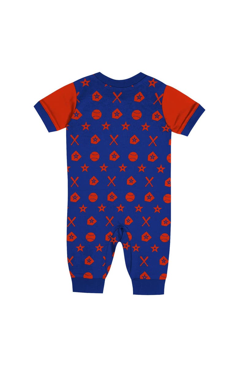Outerstuff Newborn  Royal New York Mets Hard 90 Coveralls, Alternate, color, 