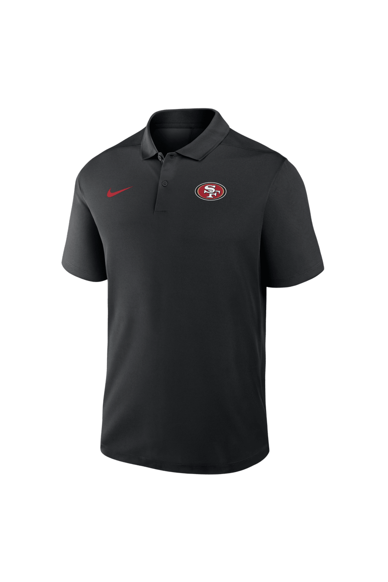 Men's Nike Black San Francisco 49ers Dri-FIT Victory Polo, Alternate, color, Black