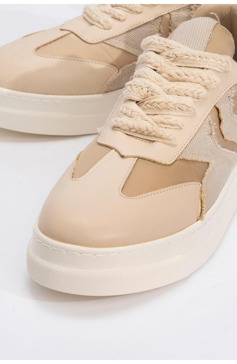 Prologue Shoes Sande Sport Sneakers, Alternate, color, Beige Faux Leather