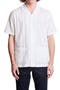 Embroidered Cotton Camp Shirt