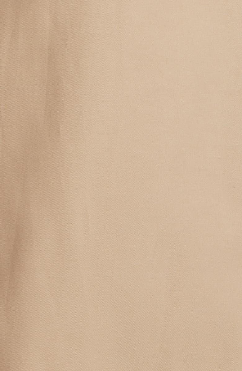 Sam Edelman Water Repellent Double Face Cotton Blend Trench Coat, Alternate, color,