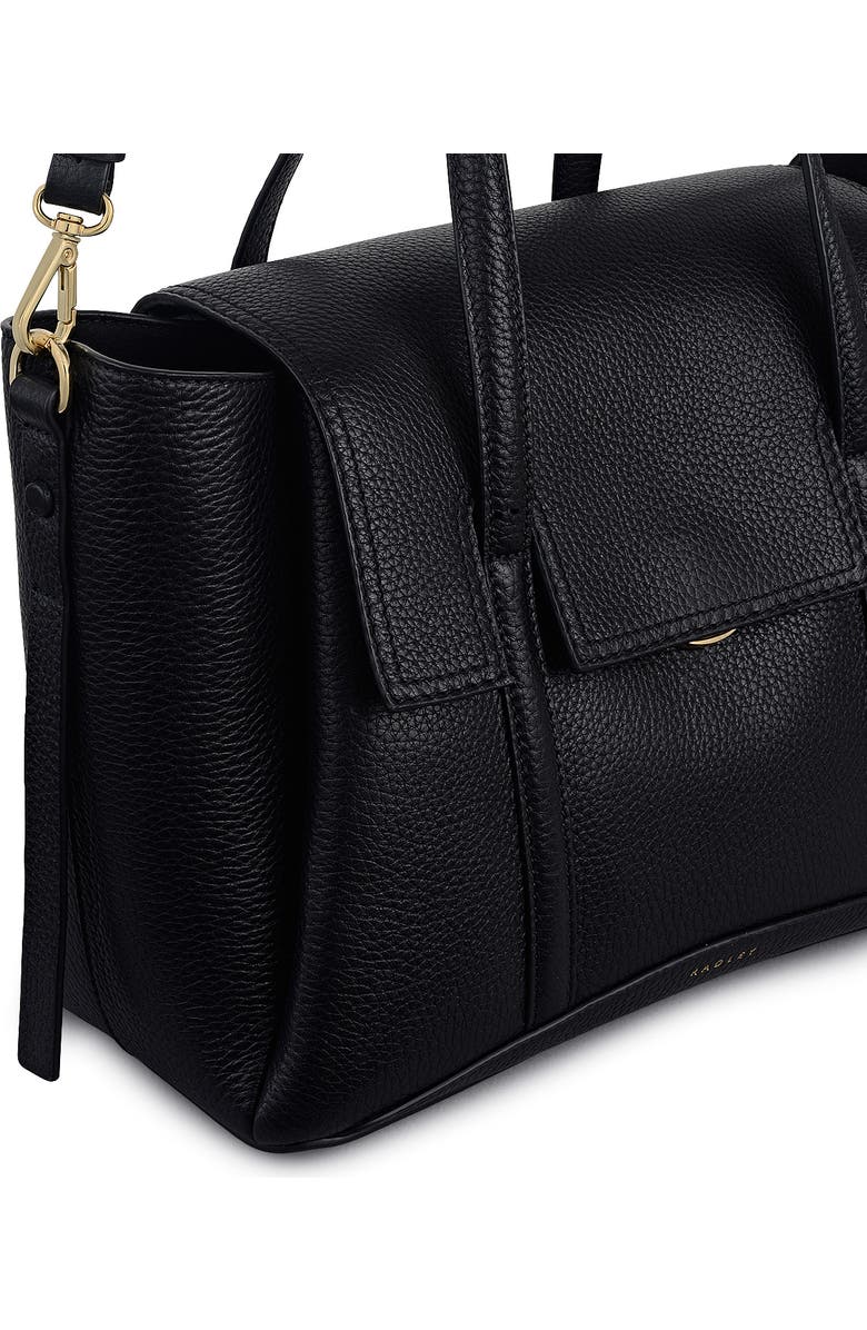 Radley The Chancery Medium Flapover Satchel Bag, Alternate, color, Black
