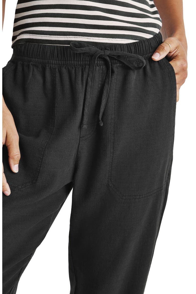 Angie Straight Leg Pants, Alternate, color, BLACK