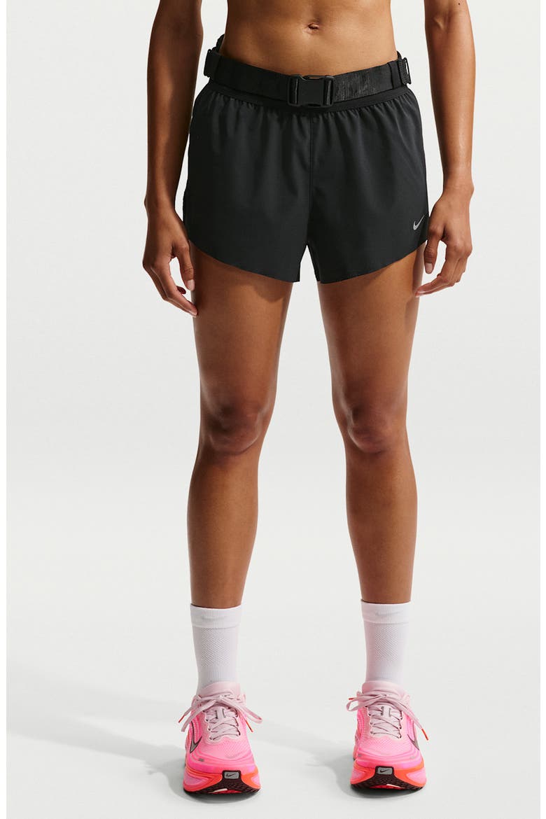 Swift Breathe Performance Shorts, Main, color, BLACK/ BLACK/ WHITE