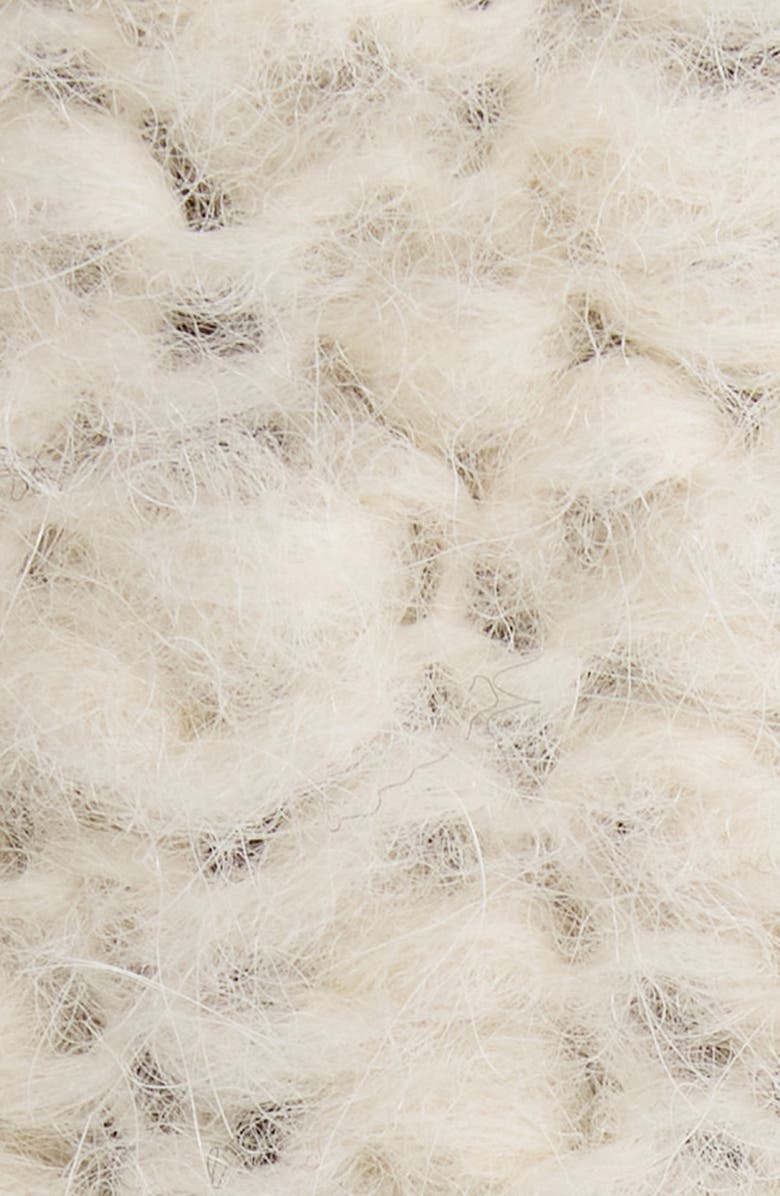 Isabel Marant Romane Alpaca Blend Sweater, Alternate, color, Ecru