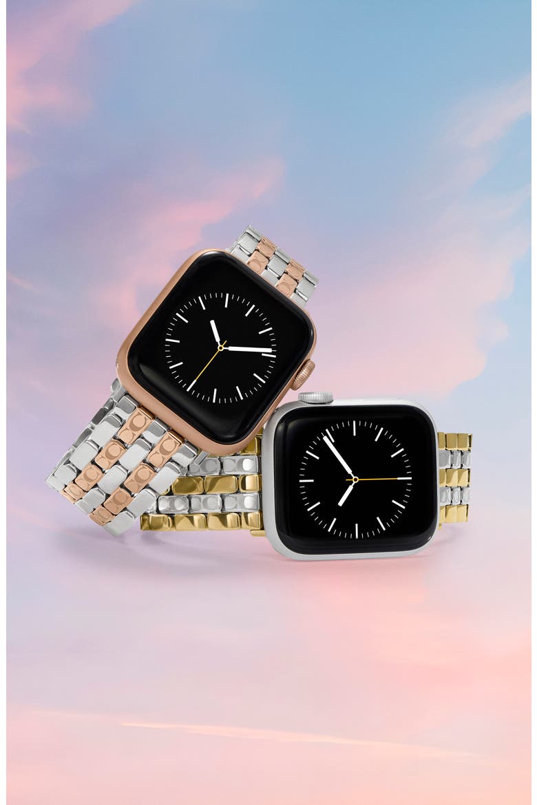 Apple Watch® Two-Tone Bracelet Watchband, Alternate, color, TWO TONE