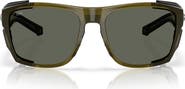 Costa Del Mar King Tide 58mm Rectangle Polarized Sunglasses