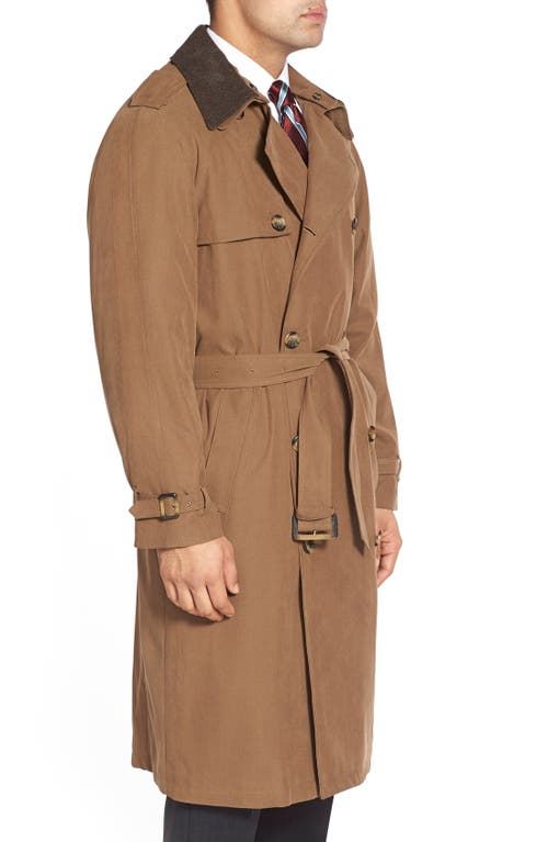 London Fog 'iconic' Trench Coat In British Khaki