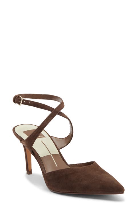 Eliora Pointed Toe Ankle Strap Pump