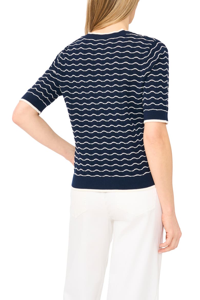 Scallop Cardigan, Alternate, color, CLASSIC NAVY