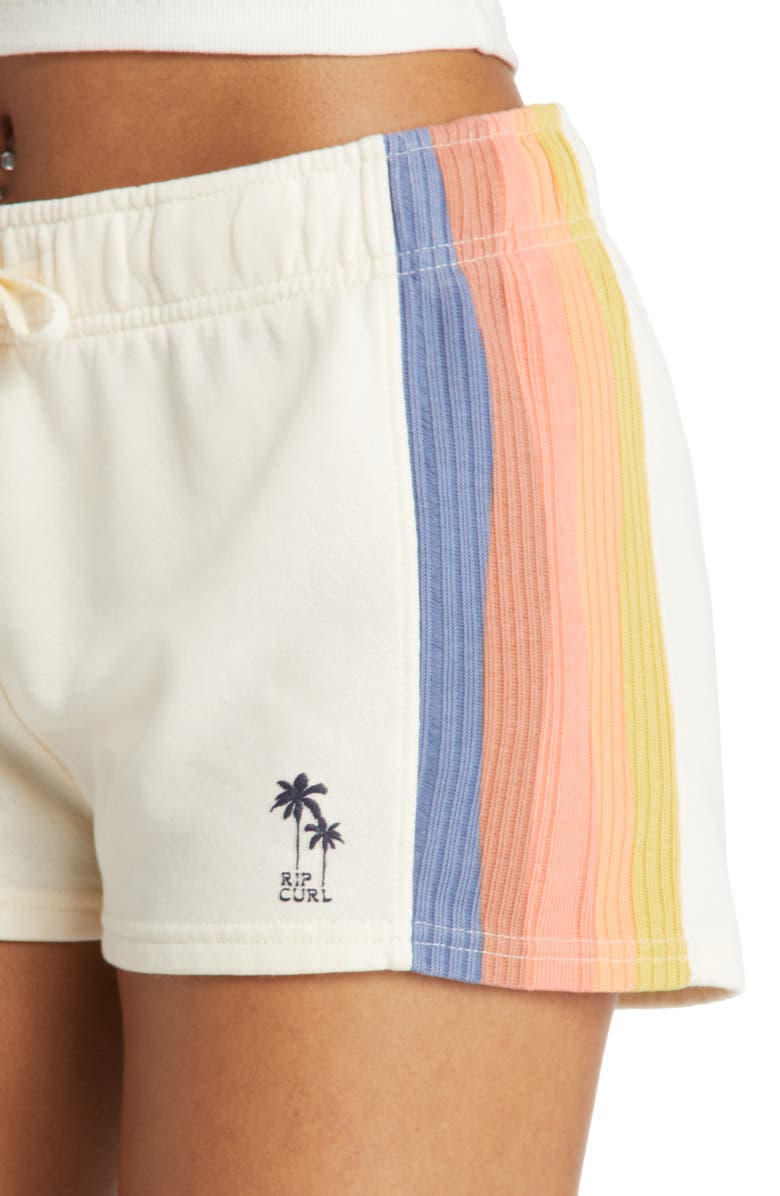 Rip Curl Melting Waves Fleece Shorts, Alternate, color, 