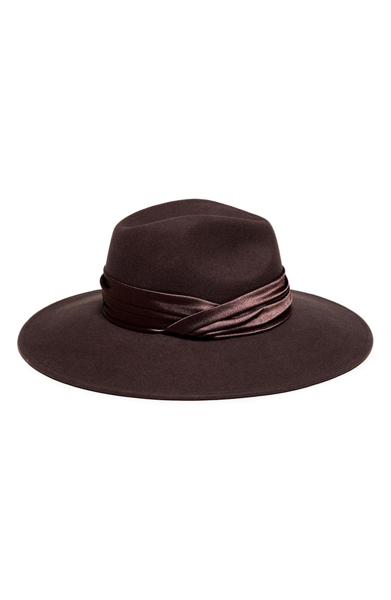 Eugenia Kim Emmanuelle Wool Felt Fedora, Main, color,